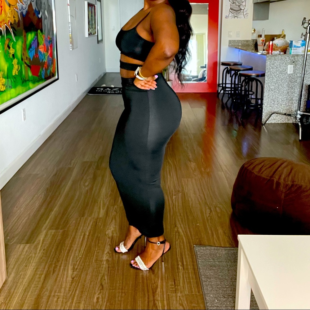 My Type Skirt Set -Black